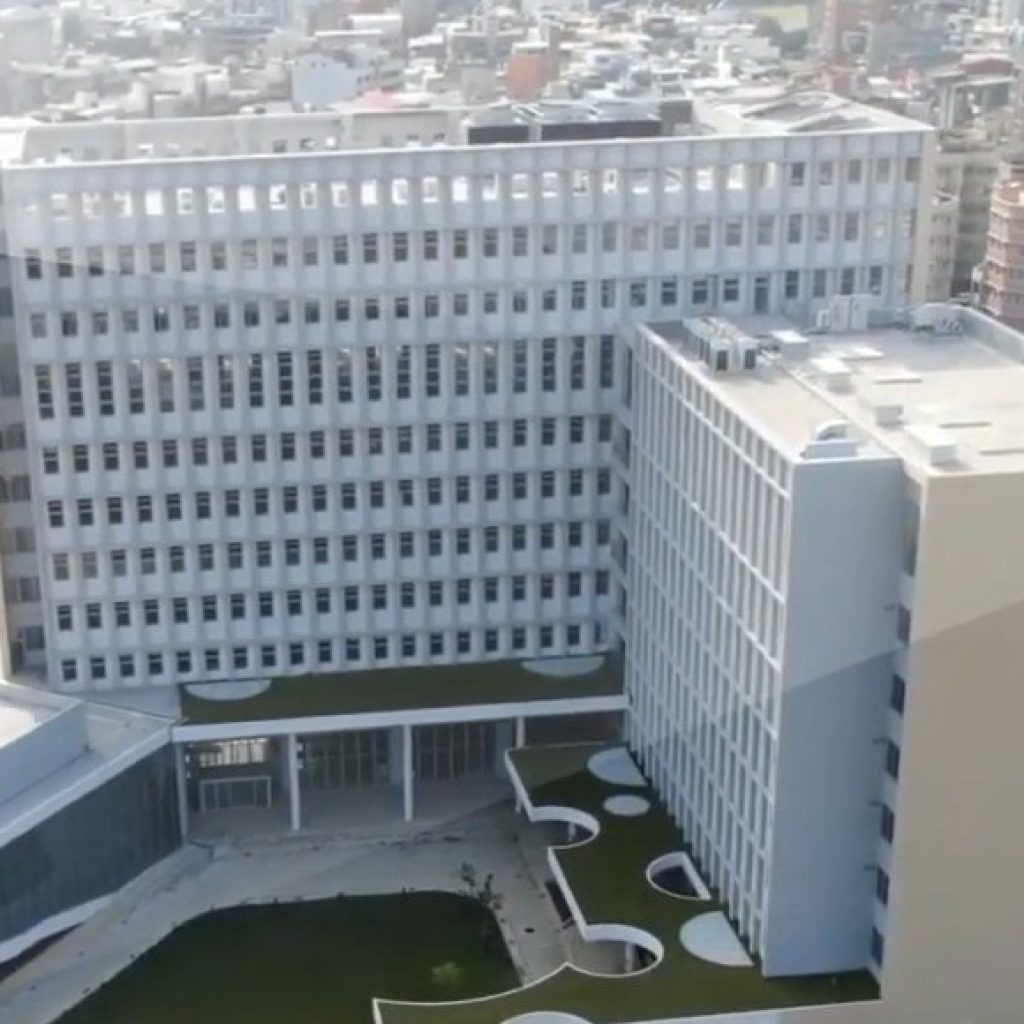 交通大學智慧醫院建築示意圖